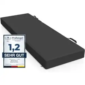 Klappmatratze maxvitalis gaestematratze 3 teilige faltmatratze