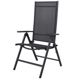 Chaise pliante Chicreat Corfu chaise pliante en aluminium, anthracite