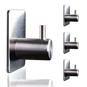 Klebehaken stamic 4 selbstklebende haken rostfrei edelstahl