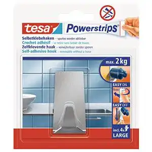 Klebehaken tesa powerstrips haken large aus metall