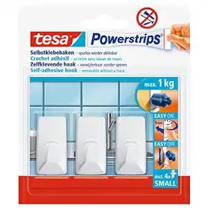 Klebehaken tesa powerstrips haken small eckig selbstklebend