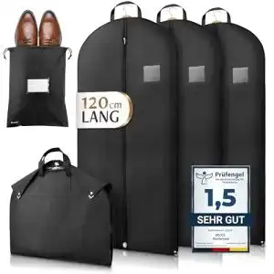 Kleidersack bruce 3x premium inkl 1x schuhbeutel 120 x 60 cm
