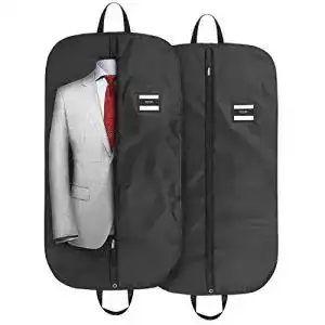Kleidersack ecooe 2 x schwarz polyester kleiderhuelle kleiderschutz