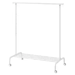 Kleiderstaender ikea rigga garderobenstaender weiss metall