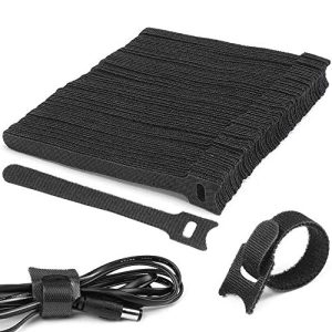 Attaches de câble Velcro O-Kinee 150 pièces bande Velcro pour câble, 150×12 mm
