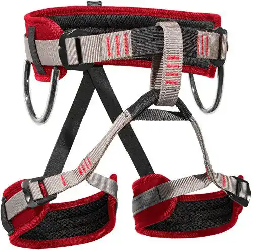 Klettergurt LACD Harness Start Kids rot/grau für Kinder