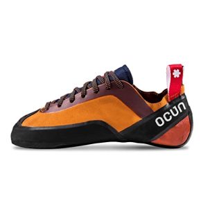 Ocun Crest LU climbing shoes size UK 4 orange