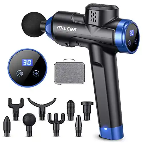 Klopf Massagegerät MILcea Pro – Massagepistole mit 30 Geschwindigkeitsstufen