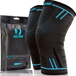 Kniebandage agile now 2er set stabilisiert schuetzt 1