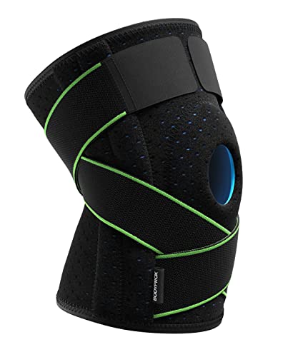 Kniebandage Bodyprox mit seitlichen Stabilisatoren und Gel-Pads