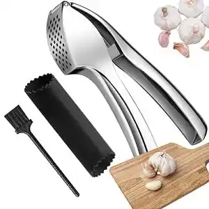 Knoblauchpresse caliyo professionell mit ergonomischem griff