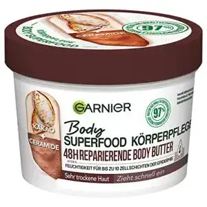 Koerperbutter garnier reparierende koerperpflege trockene haut