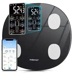 Koerperfettwaage insmart waage personen mit app
