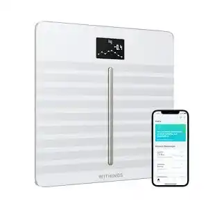 Koerperfettwaage withings body cardio wlan smart waage