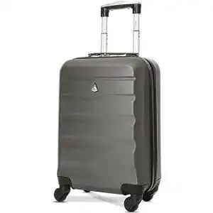Koffer aerolite 55x35x20cm handgepaeck trolley hartschale 34l