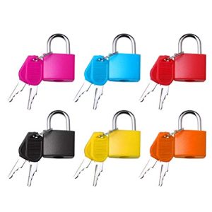 Suitcase lock nuoshen luggage locks, 6 pieces with key