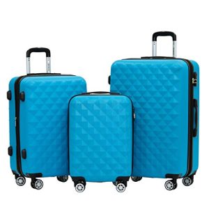 Suitcase set hard shell BEIBYE twin wheels 2066 hard shell trolley