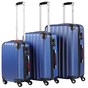 Bőrönd készlet kemény héjú Monzana ® 3 részes. Baseline bőrönd készlet