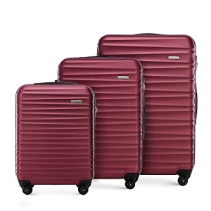Bőröndkészlet kemény héjú WITTCHEN utazóbőrönd készlet 3 darabból