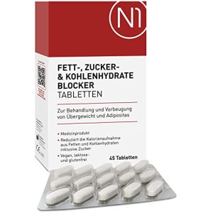 Bloqueador de carbohidratos N1 tabletas adelgazantes – producto médico