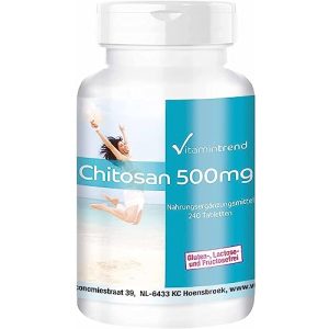 Bloqueador de carboidratos Vitamintrend Chitosan 500mg, 240 comprimidos