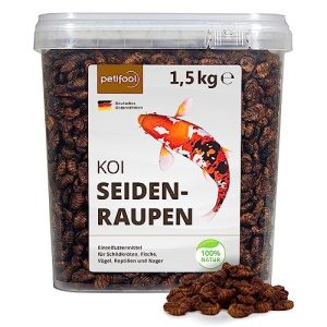 Alimento para koi petifool Gusanos de seda Koi 1,5 kg – secos