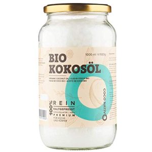 CocoNativo Økologisk kokosnøttolje – 1000 ml (1L) – Økologisk kokosfett