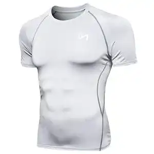 Kompressionsshirt meetyoo t shirt fuer herren kurzaermlig