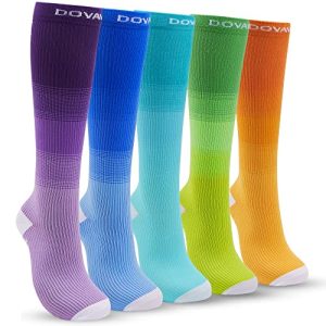 Varis çorapları DOVAVA kadın 5 çift 15-25 mmHg