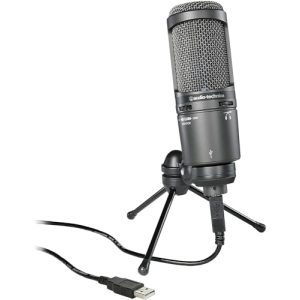 Audio-Technica AT2020USB+ condenser microphone