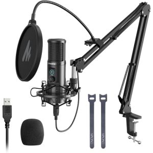 Condenser microphone MAONO USB microphone PC, with arm