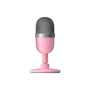 Microfone condensador Razer Seiren Mini (quartzo) – USB