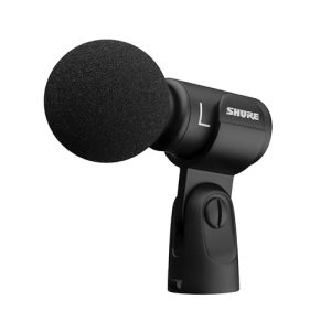 Kondenzátor mikrofon Shure MV88+ sztereó USB mikrofon