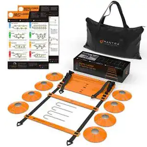 Koordinationsleiter mantra sports fussball trainingszubehoer