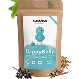 Kraeutertee buntfink happybelly tee mit leinsamen