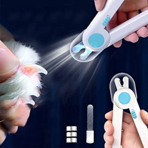 Claw scissors EPROICKS nail clippers with LED light