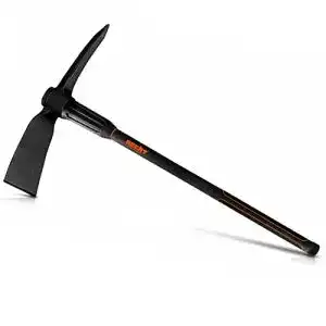 Kreuzhacke hecht spitzhacke gross mit stiel 91cm laenge