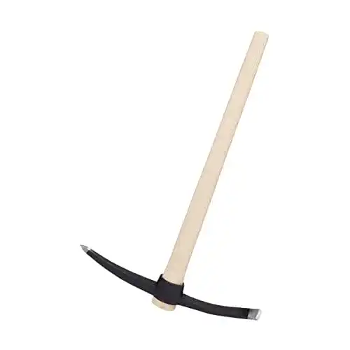 Kreuzhacke Rekord 3 kg mit Eschenstiel 95 cm für Gartenarbeiten