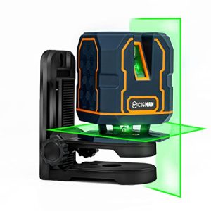 Laser de linhas cruzadas CIGMAN 360 graus verde, autonivelante