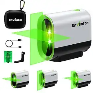 Kreuzlinienlaser enventor gruen 50m selbstnivellierender laser