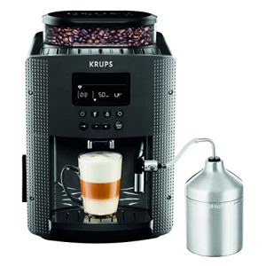 Máquina de café Krups totalmente automática Krups Pisa EA816B, preta