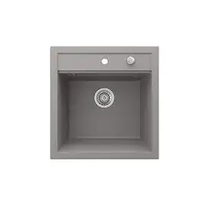Kuechenspuele bergstroem spuelbecken tesa beton 50 x 49 cm