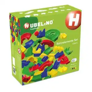 Kugelbahn hubelino 420473 55 teiliges bahnelemente set