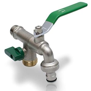 Ball valve Ubora Premium double outlet tap 1/2 inch