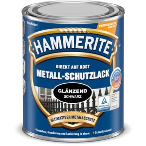 Kunstharzlack HAMMERITE (24,52/Liter) Metallschutzlack glänzend - kunstharzlack hammerite 2452 liter metallschutzlack glaenzend