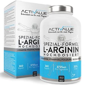 L-Arginina ACTIVALUE: Fórmula especial