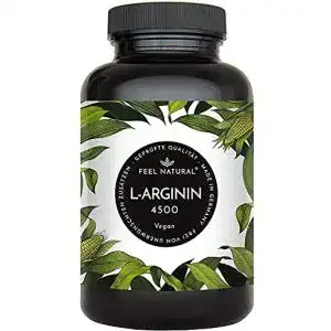 L arginin feel natural 365 vegane kapseln 4500mg pflanzlich