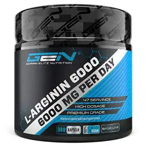 L arginin gen german elite nutrition 380 vegane kapseln