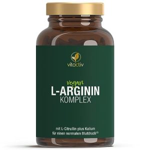 L-Arginina Vitaactiv Natural Nutrition Complexo de Arginina VITACTIV