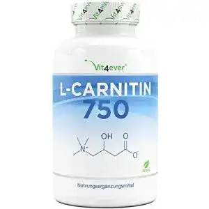 L carnitin vit4ever 180 vegane kapseln hochdosiert mit 3000 mg